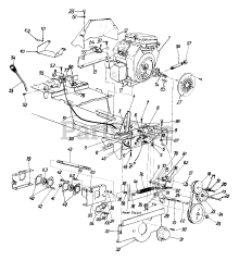 White Outdoor GT-2055 (145-998-190) - White Outdoor Garden Tractor (1995)