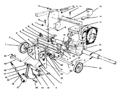 Toro 30610 (120) - Toro ProLine Rear-Engine Riding Mower (SN: 059001300 - 059999999) (1995)