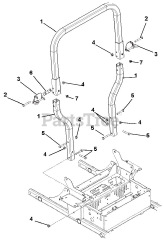 Gravely 992202 (Pro-Turn 266) - Gravely Pro-Turn 66