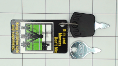 Murray 1737836 Keys, Blister Pk (Kids+Mwrs Don'T Mix) English/Spanish (Set Of Two, One Coated) - image 3