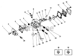 Weed Eater YP 140 - Weed Eater String Trimmer CARBURETOR ASSEMBLY