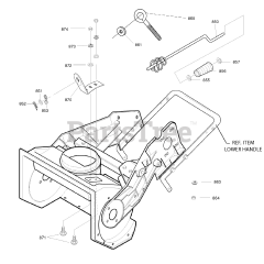 Craftsman C950-52903-0 (1695717) - Craftsman 21" Snow Thrower, Canada (2009)
