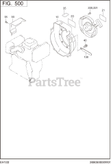 Subaru Robin EH122D26010 (EH12-2) - Subaru Robin Rammer Engine 500 Cooling &amp; Starting