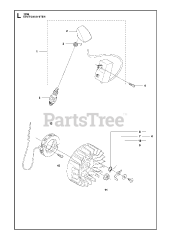 Jonsered MC 2256 - Jonsered Brushcutter (2011-01) IGNITION SYSTEM