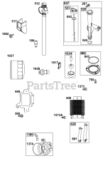 Briggs & Stratton 44X977-0013-01 - Briggs & Stratton Vertical Engine Lubrication Group