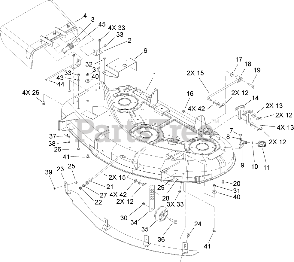Lawn-Boy 81250 (Z 350 HLX) - Lawn-Boy Precision Zero-Turn Mower (SN