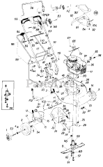 Lawnflite 126-362-123 - Lawnflite Walk-Behind Mower (1986) (Lindsey) Parts01