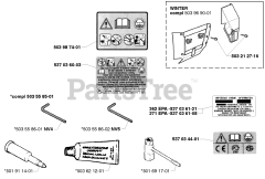 Husqvarna 371 - Husqvarna Chainsaw (1999-05) *Accessories
