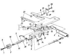 MTD 129-269R047 - MTD Walk-Behind Mower (1985) (Chase Pitkin) Parts