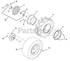 Gravely 985117 - Gravely Walk-Behind 2-Wheel Tractor, 13.5hp Robin Subaru, Electric Start (SN: 000101 & Above) Optional Wheel Kits
