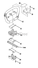 Snapper 211 SST (86228) - Snapper String Trimmer Handle &amp; Handle Mount