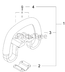 Swisher S 4000 - Swisher String Trimmer Handle