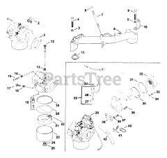Kohler KT17-24323 - Kohler Series II K-Series Engine, Made for Wheel Horse, 17hp, 12.7kW