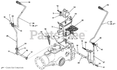 BCS America 710 - BCS America Two-Wheeled Tractor Controls (SN: 100000 - 104556)