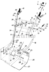 MTD 319-850-327 - MTD Snow Thrower (1989) (Farwell - MTD Ozmun & Kirk) Parts