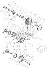 Toro 73470 (518 xi) - Toro Garden Tractor (SN: 089000001 - 089999999) (1998) Transmission Assembly