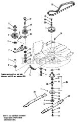Simplicity 1692173 - Simplicity 30" Mulching Mower Deck
