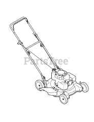 Yard Machines 11A-08M5229 - Yard Machines Walk-Behind Mower (2008) (Home Depot)