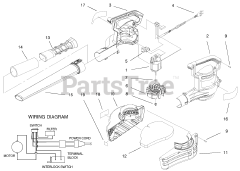 Toro 51568 - Toro Quiet Blower Vacuum (SN: 099100001 - 099999999) (1999)