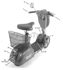 Murray ES1000x92 - Murray Electric Scooter (2001)