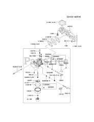 Kawasaki FS481V-AS25 - Kawasaki Engine CARBURETOR
