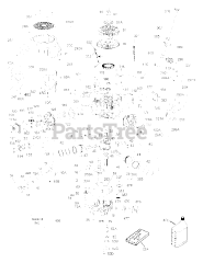 White Outdoor LT-1850 (13A6616H190) - White Outdoor 46" Lawn Tractor (2003) Engine List 1