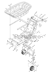 Troy-Bilt 24A-7400066 - Troy-Bilt Pack Horse Powered Wheelbarrow (2009)