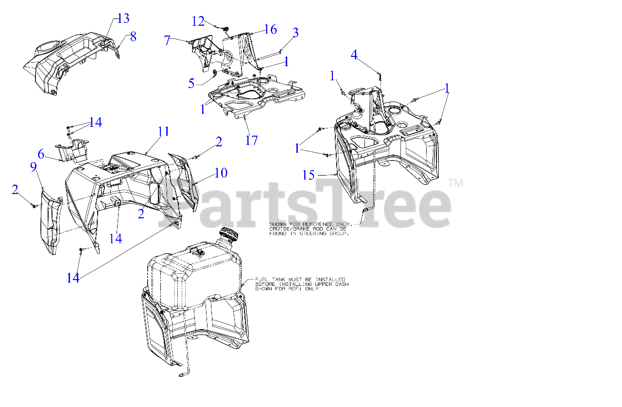 Craftsman CMXGRAM1130044 (13APA1ZT093) Craftsman T240 Lawn Tractor