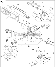 Echo DPPT-2600 H - Echo Pole Saw, 56V Battery (SN: E60800001001 - E60800999999)