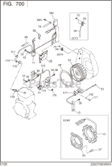 Subaru Robin EY350DS7112 (EY35) - Subaru Robin Engine 700 Electric Device
