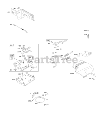 Briggs & Stratton 210332-0156-E9 - Briggs & Stratton Horizontal Engine Controls, Governor Spring