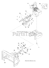Craftsman 247.887000 (31AS380D099) - Craftsman Snow Thrower (2004) (Sears)