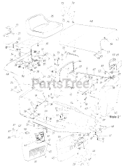 Central Park 138-342-046 - Central Park Lawn Tractor (1988) (Central Hardware)