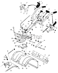 White Outdoor RB-580 (218-430-190) - White Outdoor Roto Boss Tiller (1988)