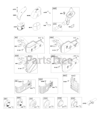 Briggs & Stratton 121602-0529-B1 - Briggs & Stratton Vertical Engine Air Cleaner, Exhaust System