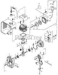 Lawn-Boy 53047 (BP 6900) - Lawn-Boy Backpack Blower (SN: 200000001 - 200999999) (2000)