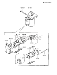 Kawasaki FB460V-BS26 - Kawasaki Engine STARTER