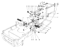 Toro 57357 (11-44) - Toro Lawn Tractor (SN: 002000001 - 002999999) (1982)