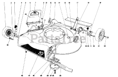 Toro 16310 - Toro Walk-Behind Mower (SN: 001000001 - 001999999) (1981)