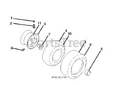 RedMax YT 2242 F (960430292-00) - RedMax 42" Yard Tractor, 22hp (2018-10)