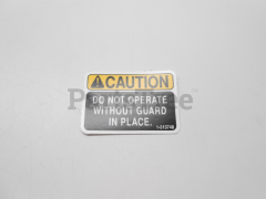 Toro E513748 Guard Decal