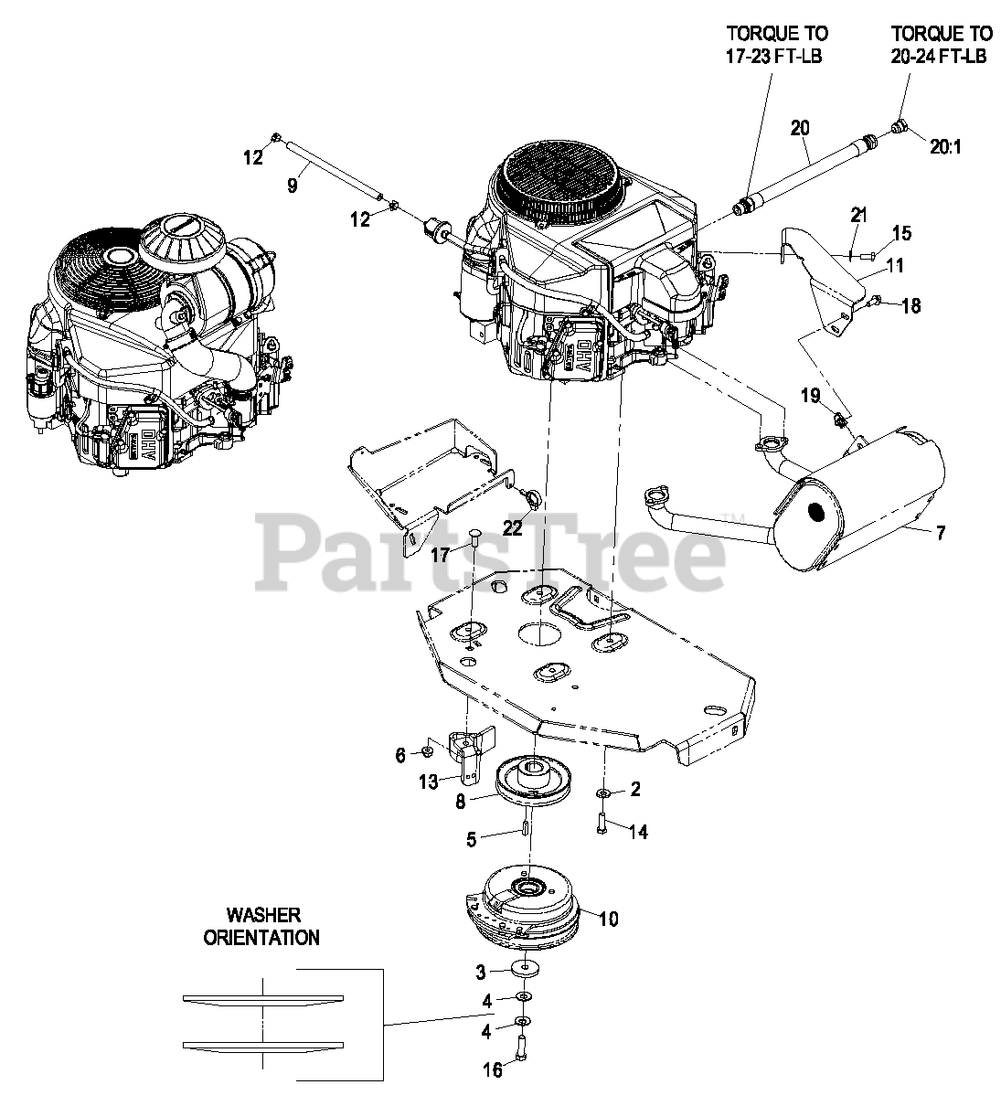 Exmark LZAS20KA484 Exmark 48" Lazer Z AS ZeroTurn Mower, 20HP