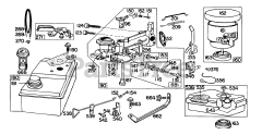 Briggs & Stratton 60502-9410-50 - Briggs & Stratton Vertical Engine Carburetors,AirCleaners,Fuel