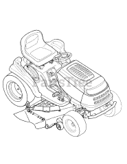 Huskee 14AP805K730 - Huskee Garden Tractor (2006) (Tractor Supply)