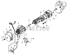 Homelite LRX 4500 (UT-03820) - Homelite Generator Brush Head - Generator