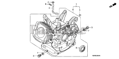 Honda FRC800 K1 A (FAHJ) - Honda 20" Tiller, Made in Japan (SN: FAHJ-1100001 - FAHJ-9999999) CYLINDER