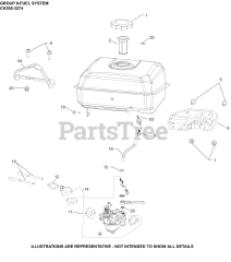 Kohler CH395-3274 - Kohler Command PRO Engine, Basic Version, 9.5hp, 7.1kW 08 Fuel System