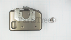 Snapper 394825 Use 398141: Tank/Bracket Assy - image 4