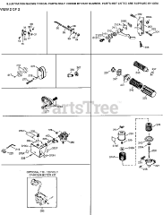 Tecumseh H40-55705A - Tecumseh Engine Engine Parts List #2