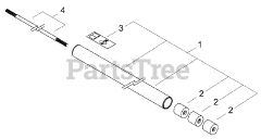 Swisher HT 4000 - Swisher Hedge Trimmer Outer Tube